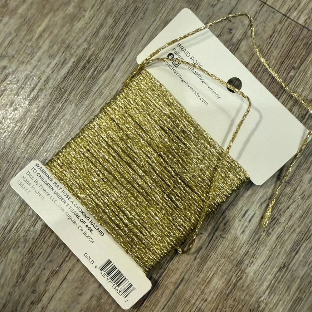 Hairitage Gold Hair Tinsel